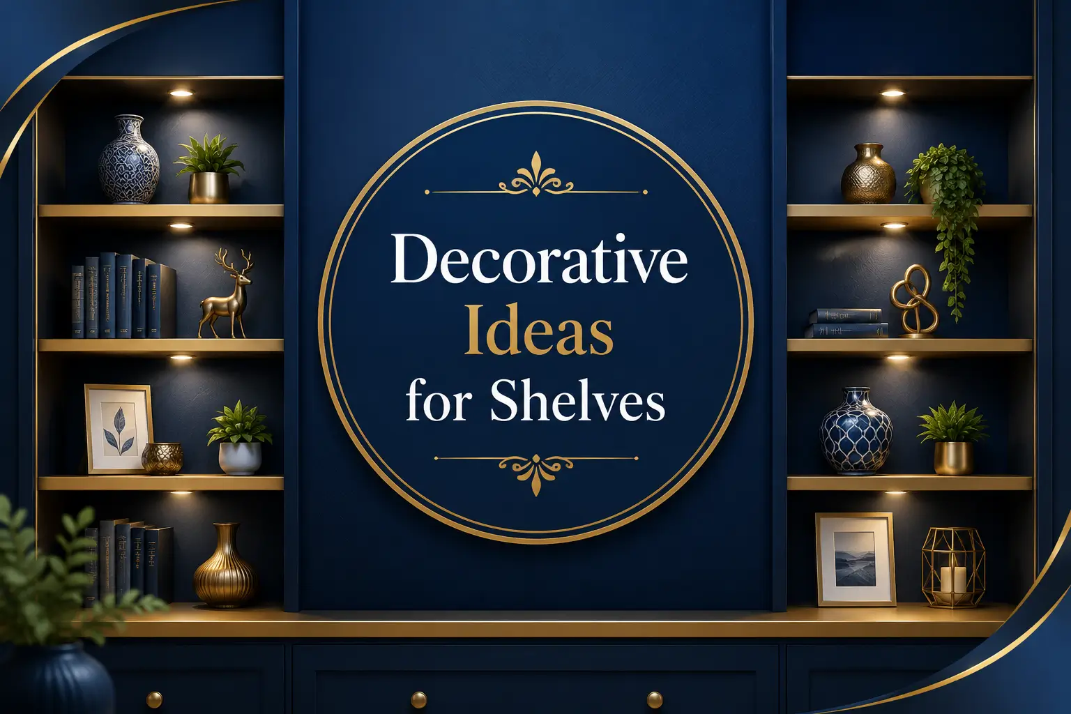 Decorative Ideas for Shelves = vip thoughts