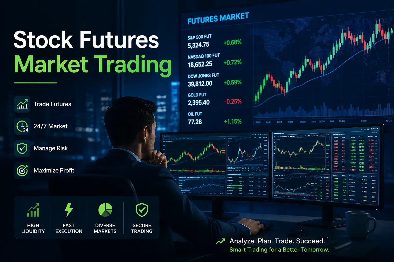 Stock Futures Market trading